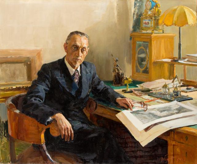 Бернадский В.Д. Портрет М.П.Крошицкого. 1954 Бернадский В.Д. Портрет М.П.Крошицкого. 1954